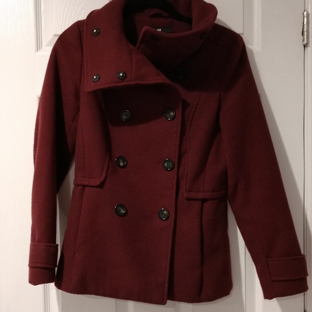H&M red coat